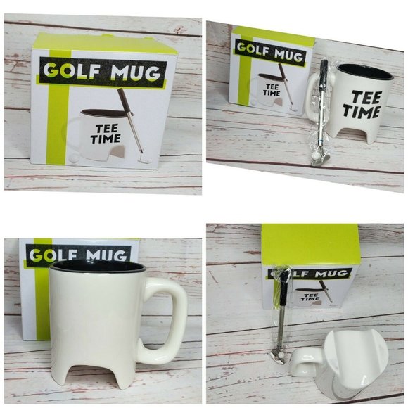 Golf Mug Tee Time Coffee Mug Tea Great Gift For Golf Lovers Christmas Gift - Picture 3 of 12